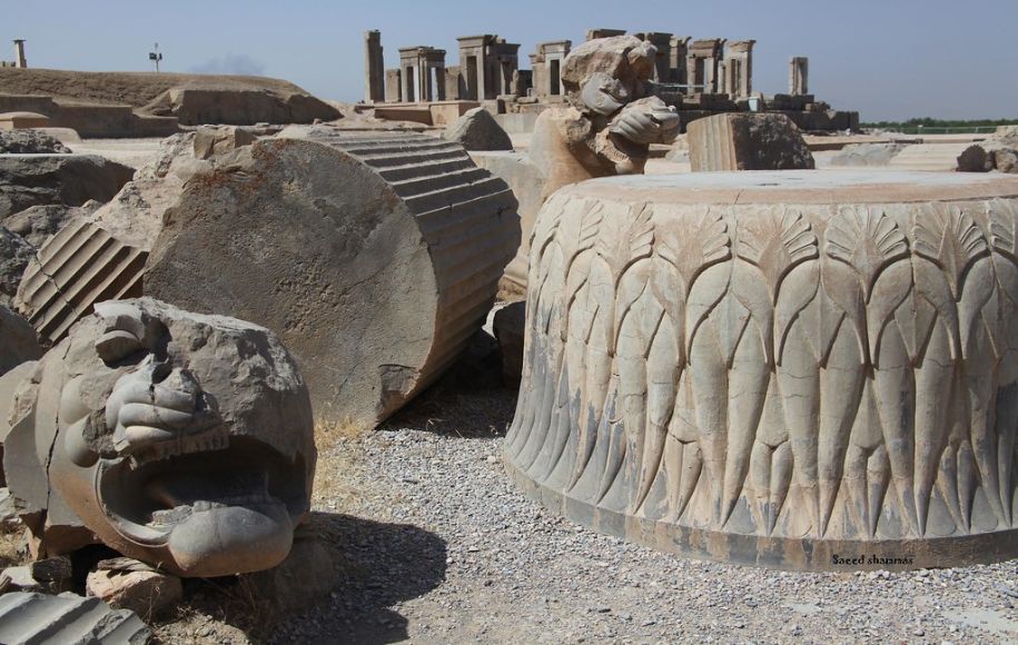 ستونهای تخت جمشید